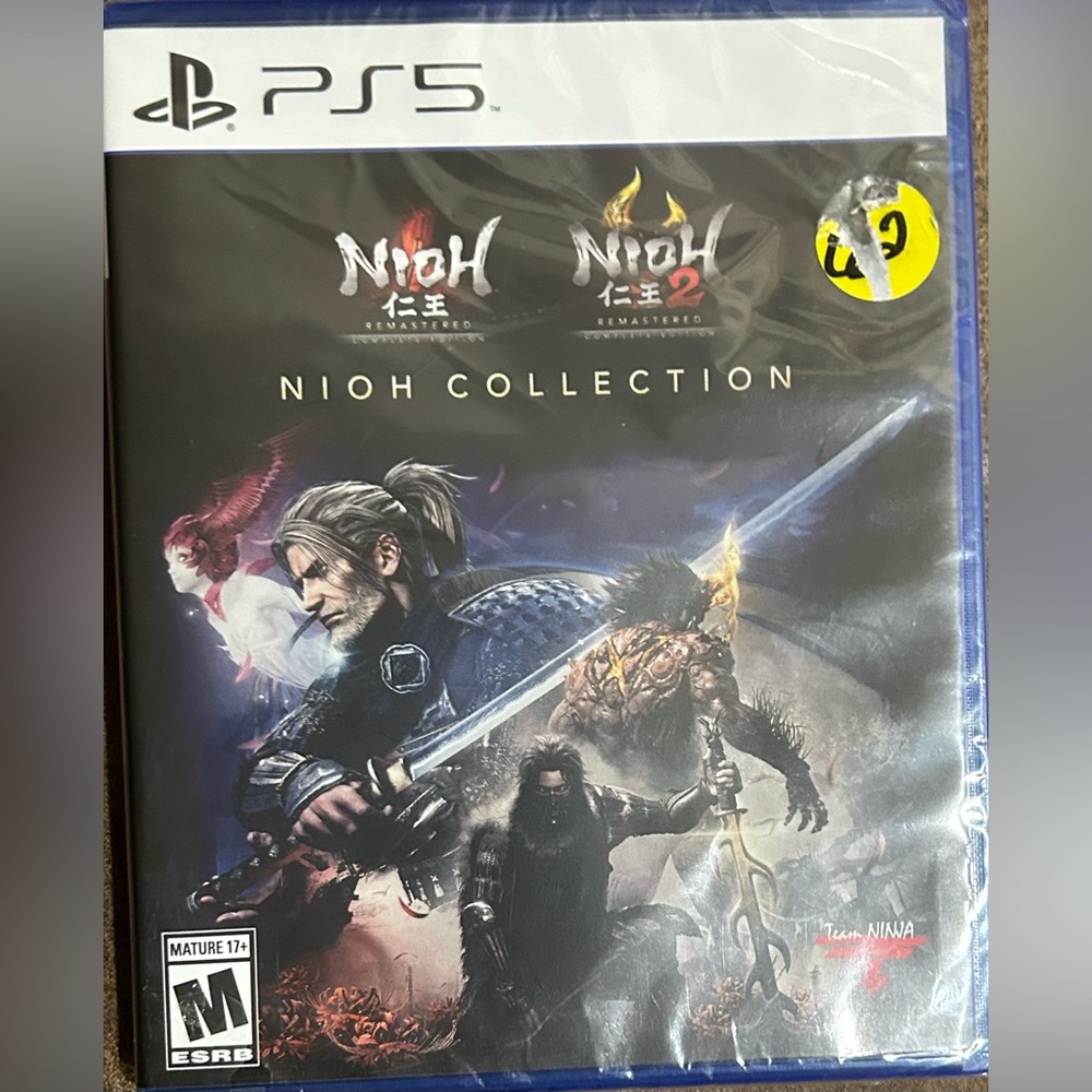 Brand New Sealed- PS5 Nioh 1 and 2 collection